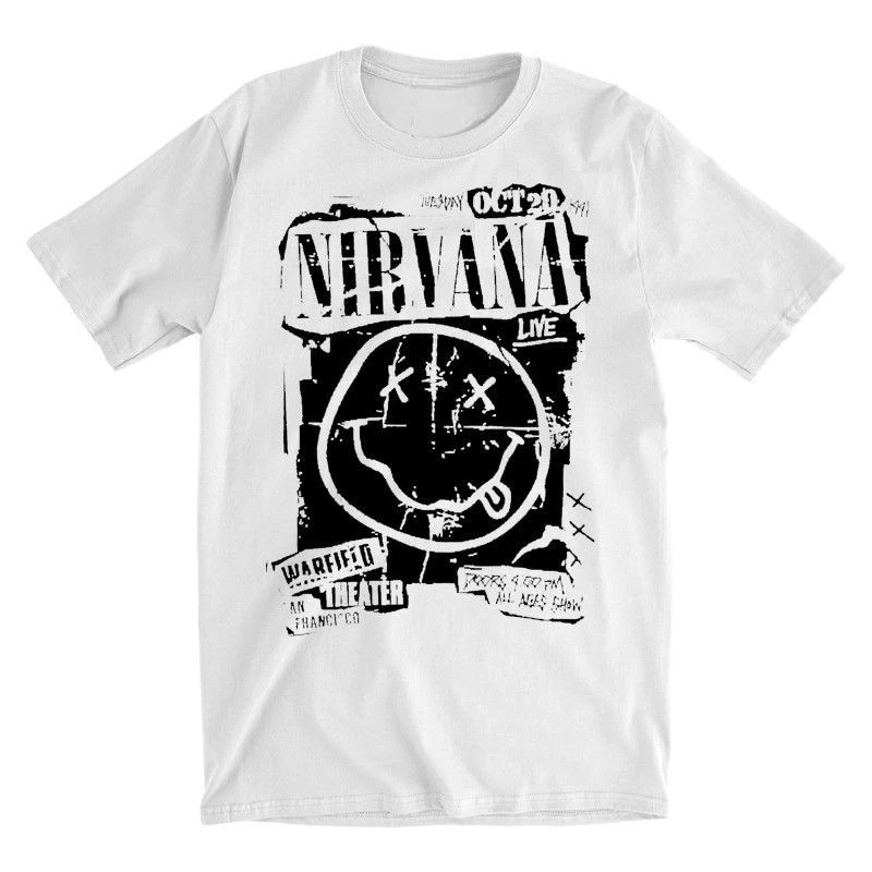 Nirvana Nevermind Funny Classi - Poster Men Fashion 评论和价格