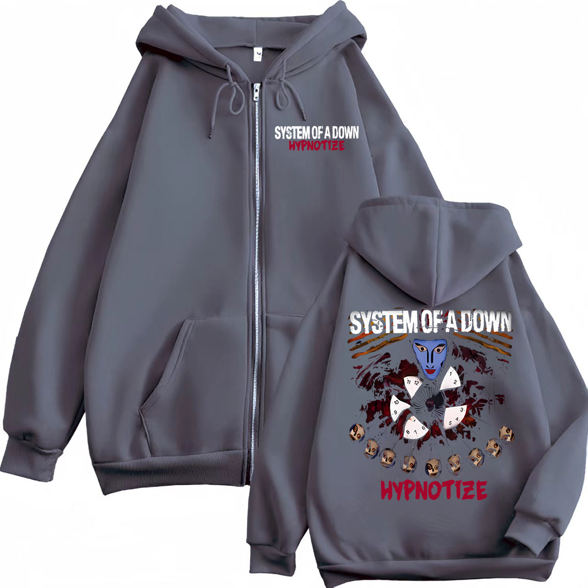 Rock Band System of A Down Hyp - Mens Fashion Zip Up Hoodies 评论和价格