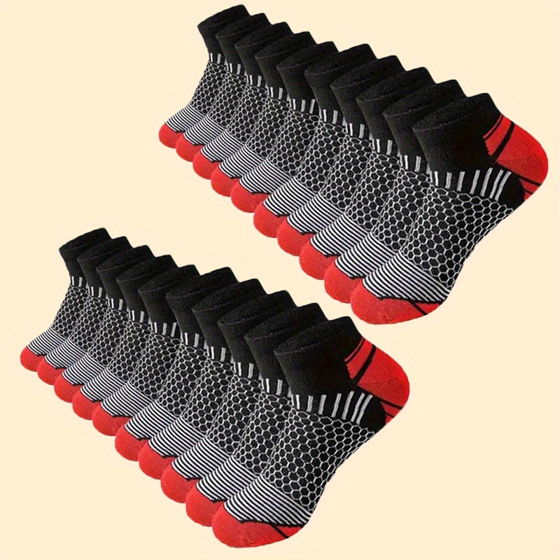 6 Pairs Men'S Short Sports Soc - Socks Ankle Men 评论和价格