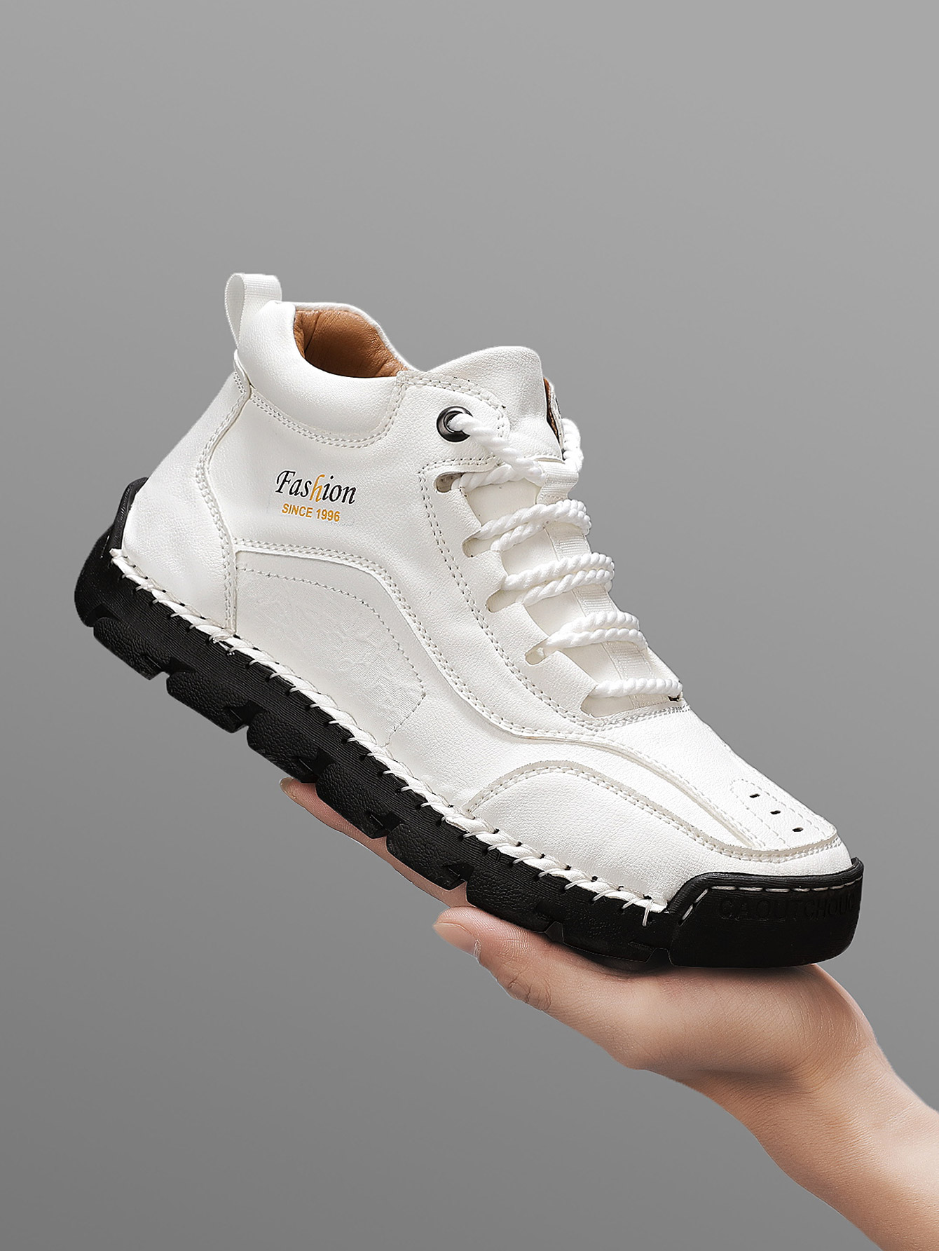 Men's Handmade Mid-Top Casual  - Men'S Fashion News 评论和价格