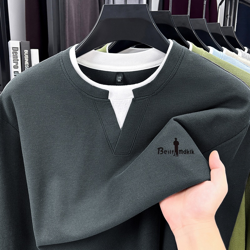 Fashion Trend 100% Cotton Men' - Men'S Fashion T Shirts 评论和价格
